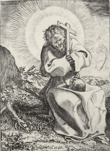 Sint Franciscus van Assisi door Annibale Carracci